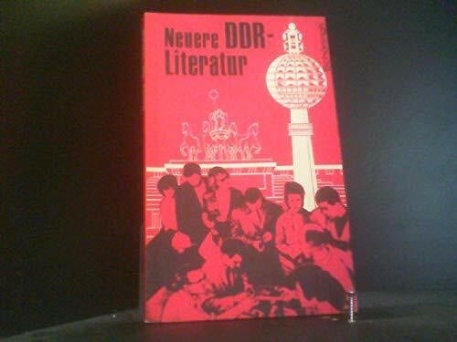 Neuere DDR-Literatur. Texte und Materialien für den Deutschunterricht