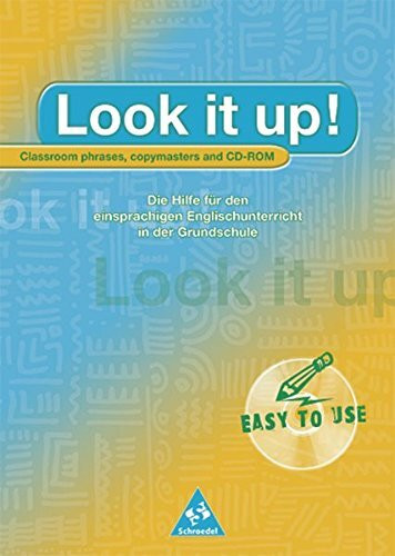 Look it up !: Classroom phrases, copymasters and CD-ROM (Lehrwerksunabhängige Zusatzmaterialien)