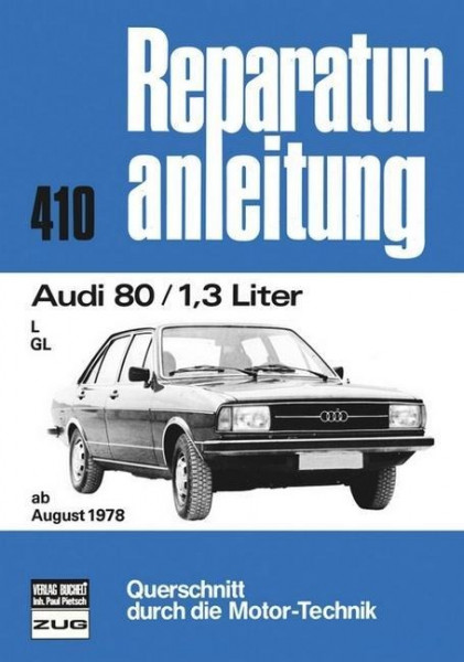 Audi 80, 1.3 l ab 08/1978