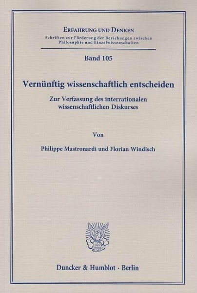 Vernünftig wissenschaftlich entscheiden