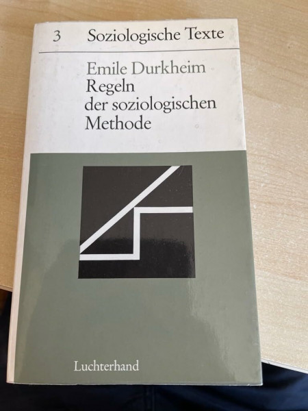 Die Regeln der soziologischen Methode