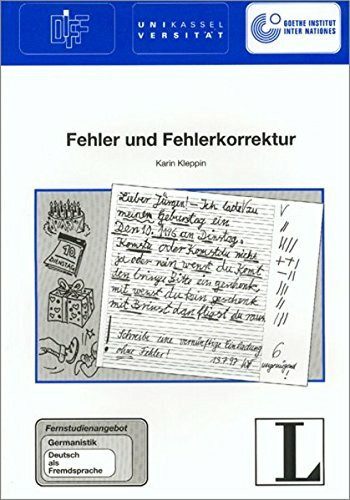 Fehler und Fehlerkorrektur. Fernstudieneinheit 19