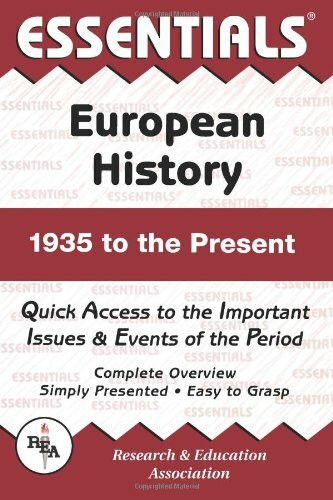 Essentials of European History: 1935 To the Present: From World War II to the Demise of Communism (Essential Series)