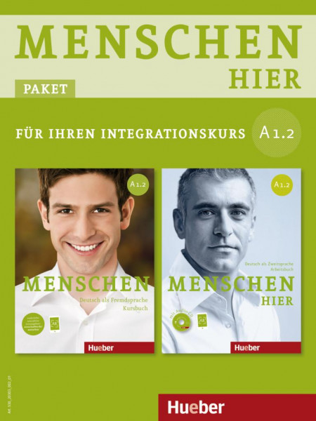 Menschen hier A1/2. Paket: Kursbuch mit DVD-ROM und Arbeitsbuch mit Audio-CD