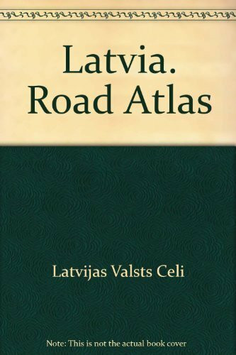 Latvia. Road Atlas