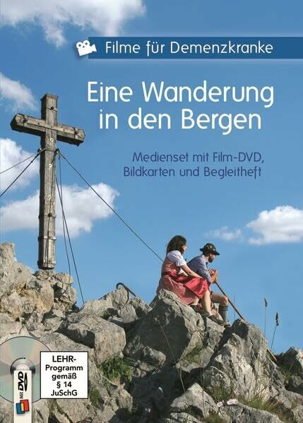 Filme für Demenzkranke - Eine Wanderung in den Bergen, Medienset mit Film-DVD, Bildkarten und Begleitheft