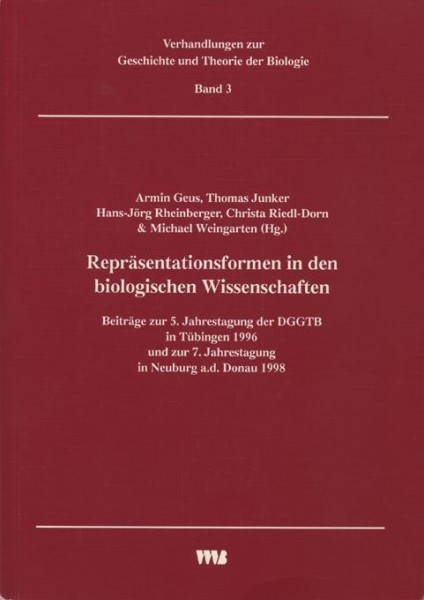 Repräsentationsformen in den biologischen Wissenschaften