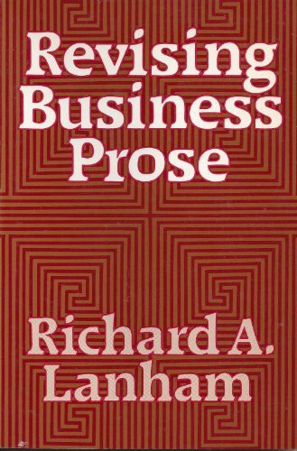 Revising Business Prose