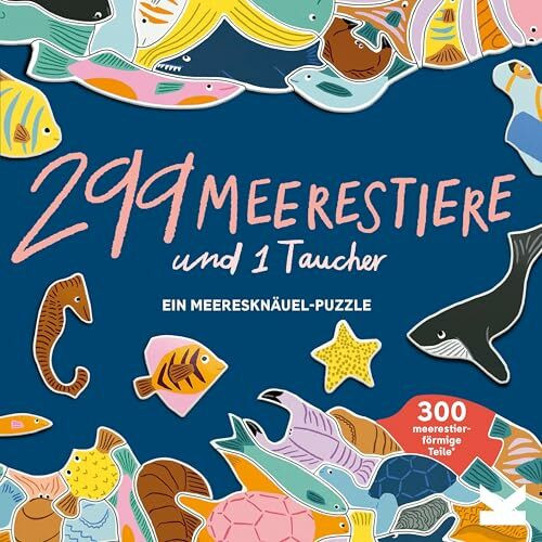 299 Fische und 1 Taucher - Ein Meeresknäuel-Puzzle