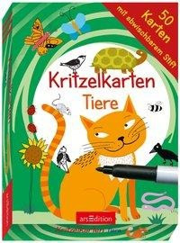 Kritzelkarten Tiere