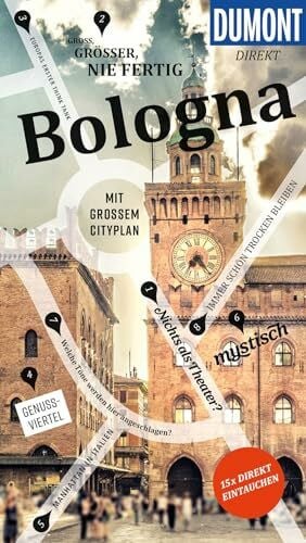 DUMONT direkt Reiseführer Bologna: Mit großem Cityplan