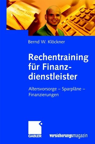 Rechentraining für Finanzdienstleister