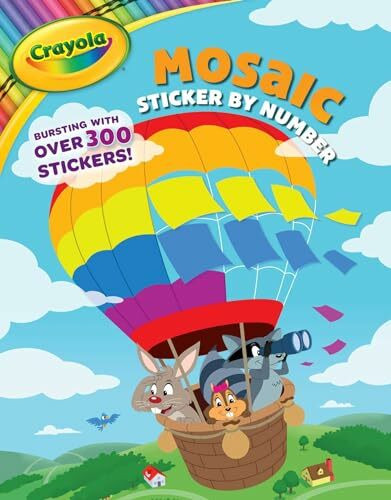 Crayola Mosaic Sticker by Number (Crayola/BuzzPop)