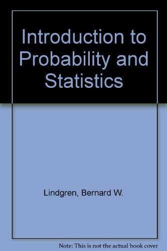 Introduction to Probability and Statistics