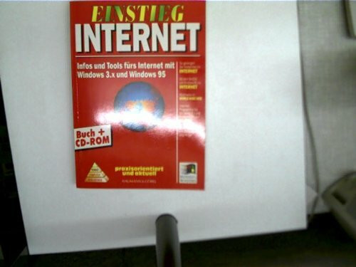 Einstieg Internet, m. CD-ROM: Infos und Tools fürs Internet mit Windows 3.x und Windows 95