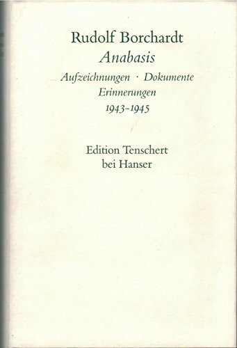Anabasis: Prosa