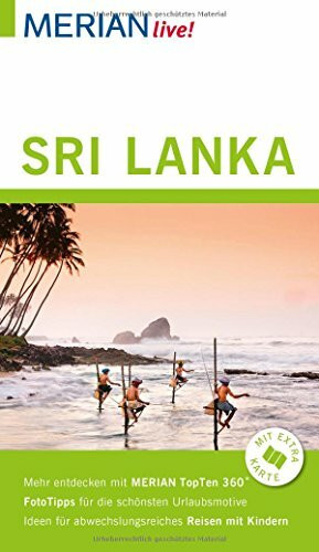 MERIAN live! Reiseführer Sri Lanka: Mit Extra-Karte zum Herausnehmen