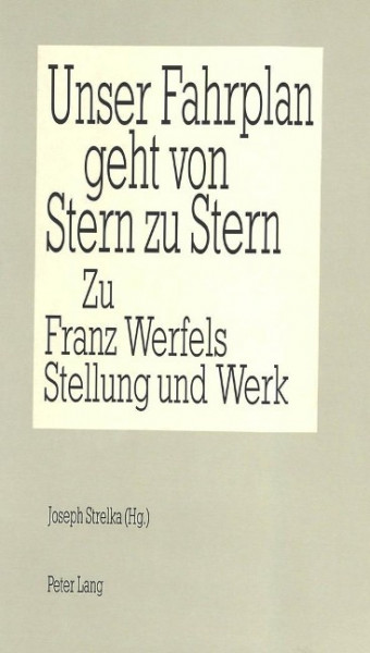 Unser Fahrplan geht von Stern zu Stern