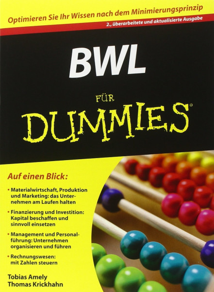 BWL für Dummies: Optimieren Sie Ihr Wissen nach dem Minimierungsprinzip