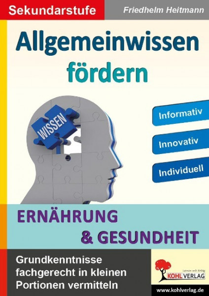 Allgemeinwissen fördern ERNÄHRUNG & GESUNDHEIT