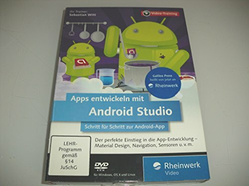 Apps entwickeln mit Android Studio - Ausgabe 2015, aktuell zu Android 5