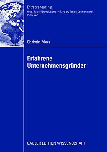 Erfahrene Unternehmensgründer (Entrepreneurship)