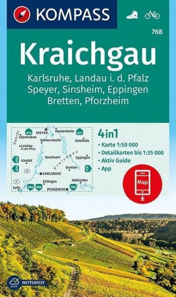 Kraichgau, Karlsruhe, Landau i. d. Pfalz, Speyer, Sinsheim, Eppingen, Bretten, Pforzheim