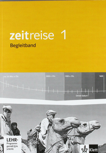 Zeitreise. Begleitband 1 mit CD-ROM 5. Schuljahr. Neue Ausgabe für Hessen