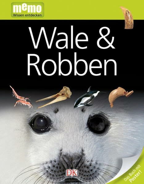 memo Wissen entdecken. Wale & Robben: Das Buch mit Poster!