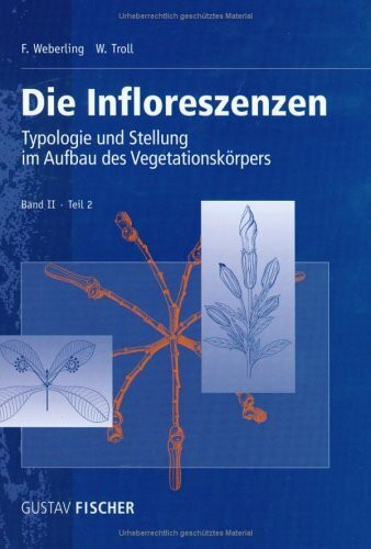 Die Infloreszenzen. Band II, Teil 2: Typologie und Stellung im Aufbau des Vegetationskörpers