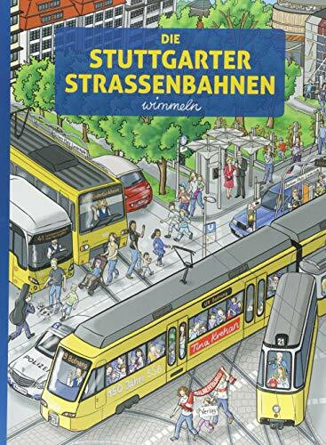 Die Stuttgarter Straßenbahnen wimmeln: Wimmelspaß für Kinder und Erwachsene in Bussen, Straßenbahnen, der Zahnradbahn, der Seilbahn zum Waldfriedhof, auf der Killesbergbahn und im Straßenbahnmuseum.