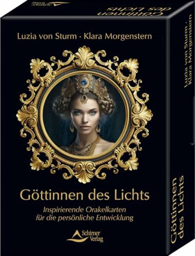 Göttinnen des Lichts - Inspirierende Orakelkarten für die persönliche Entwicklung: Set mit Buch und 45 Karten