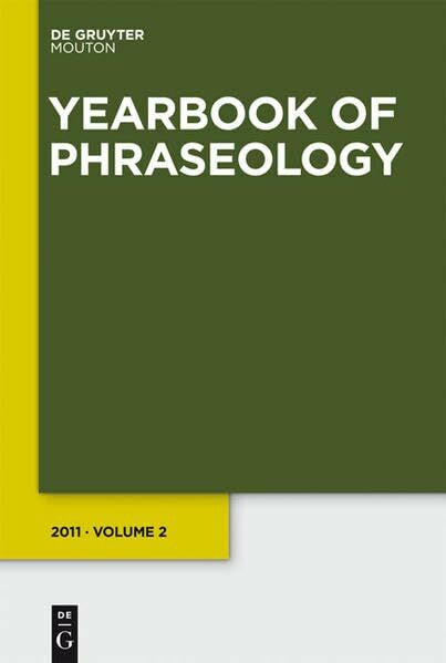 Yearbook of Phraseology. 2011