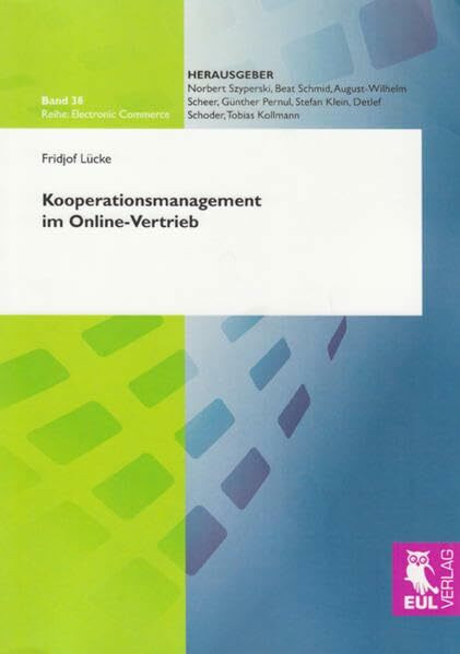 Kooperationsmanagement im Online-Vertrieb (Electronic Commerce)