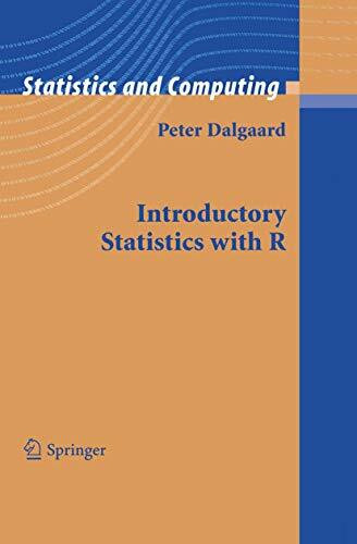 Introductory Statistics with R (Statistics and Computing)