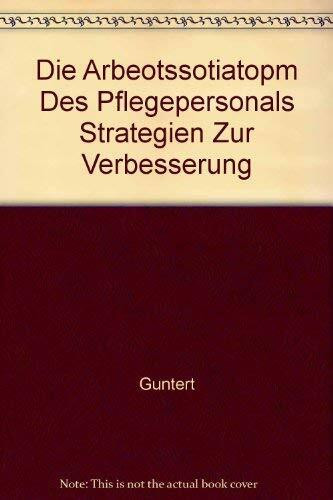 Die Arbeitssituation des Pflegepersonals - Strategien zur Verbesserung: Ergebnisse einer Untersuchung im Auftrag der Gesundheits- und Fürsorgedirektion des Kantons Bern