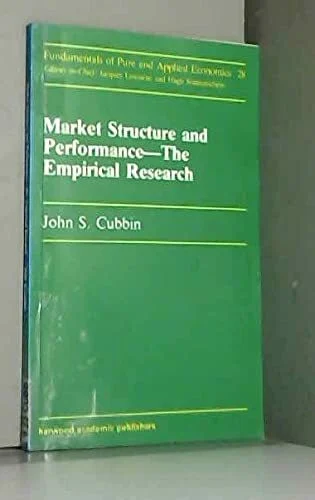 Market Structure and Performance: The Buch Harwood-Academic Publishers