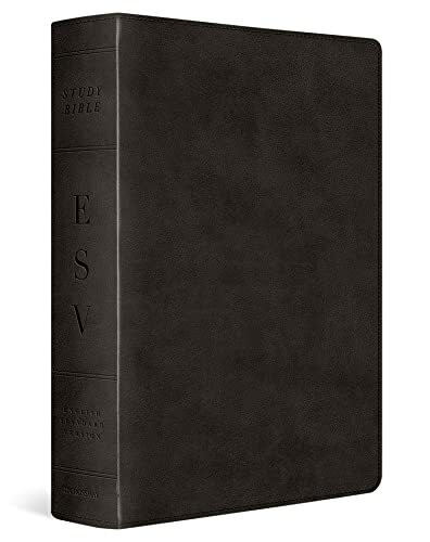 ESV Study Bible, Large Print (Trutone, Black): Esv Study Bible, Trutone, Black