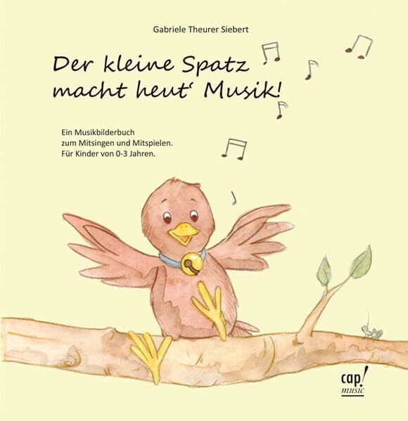 Der kleine Spatz macht heut Musik - Notenheft