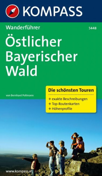 Östlicher Bayerischer Wald: Wanderführer mit Tourenkarten und Höhenprofilen