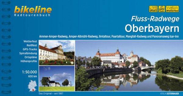 Bikeline Radtourenbuch Fluss-Radwege Oberbayern