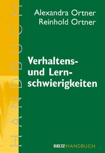 Verhaltens- und Lernschwierigkeiten (Beltz Handbuch)