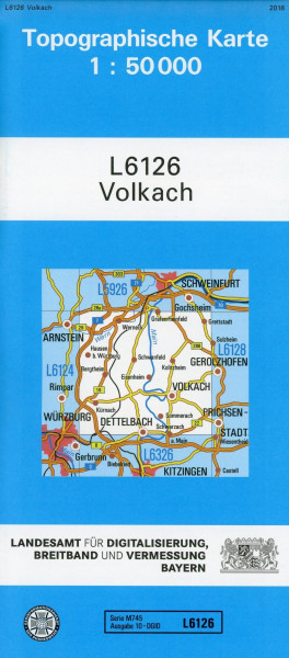 Volkach 1 : 50 000. Normalausgabe