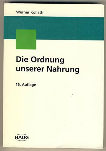 Die Ordnung unserer Nahrung