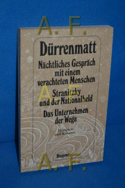 Nächtliches Gespräch mit einem verachteten Menschen