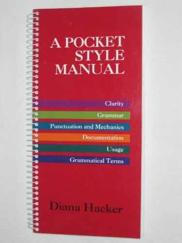 A Pocket Style Manual