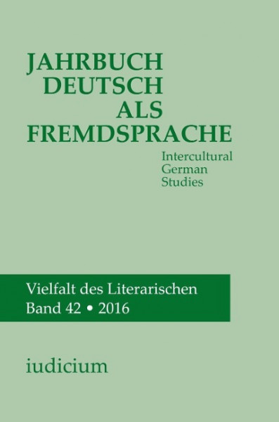 Jahrbuch Deutsch als Fremdsprache Band 42, 2016