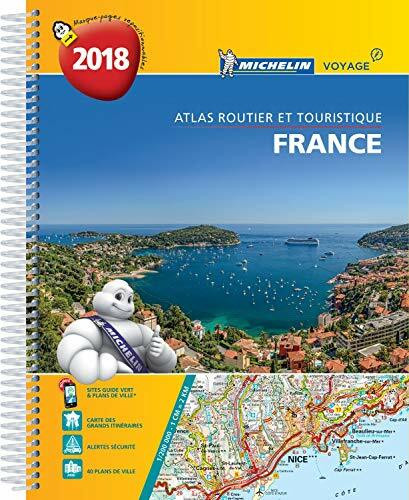 Atlas Routier France Spirale Michelin 2018