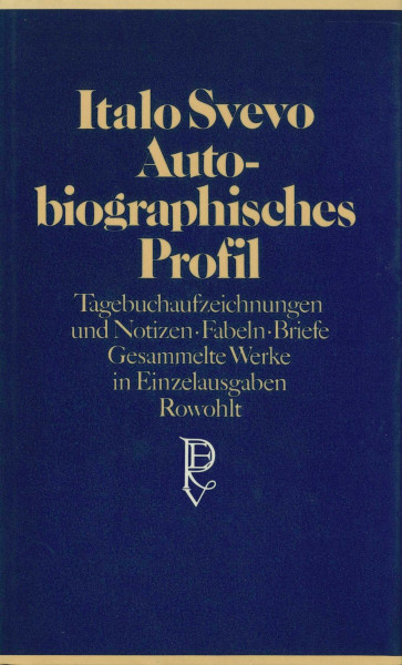 Autobiographisches Profil: Tagebuchaufzeichnungen und Notizen, Fabeln, Briefe