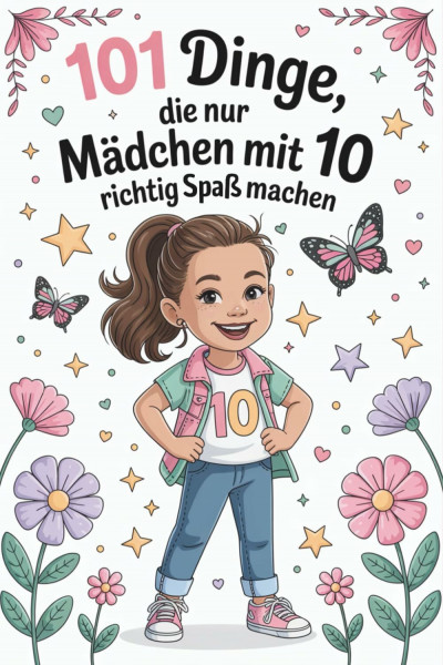 101 Dinge, die nur Mädchen mit 10 richtig Spaß machen: Das perfekte Geschenk für Mädchen zum 10. Geburtstag - lustiges Buch voller Spaß, Ideen und Mutmacher, ideal für 10-jährige Mädchen
